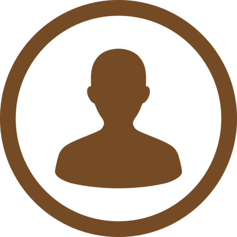 human icon_brown colour